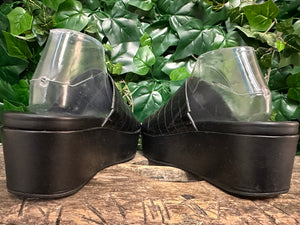 Bijna Nieuwe plateau slippers van Fitflop maat 41